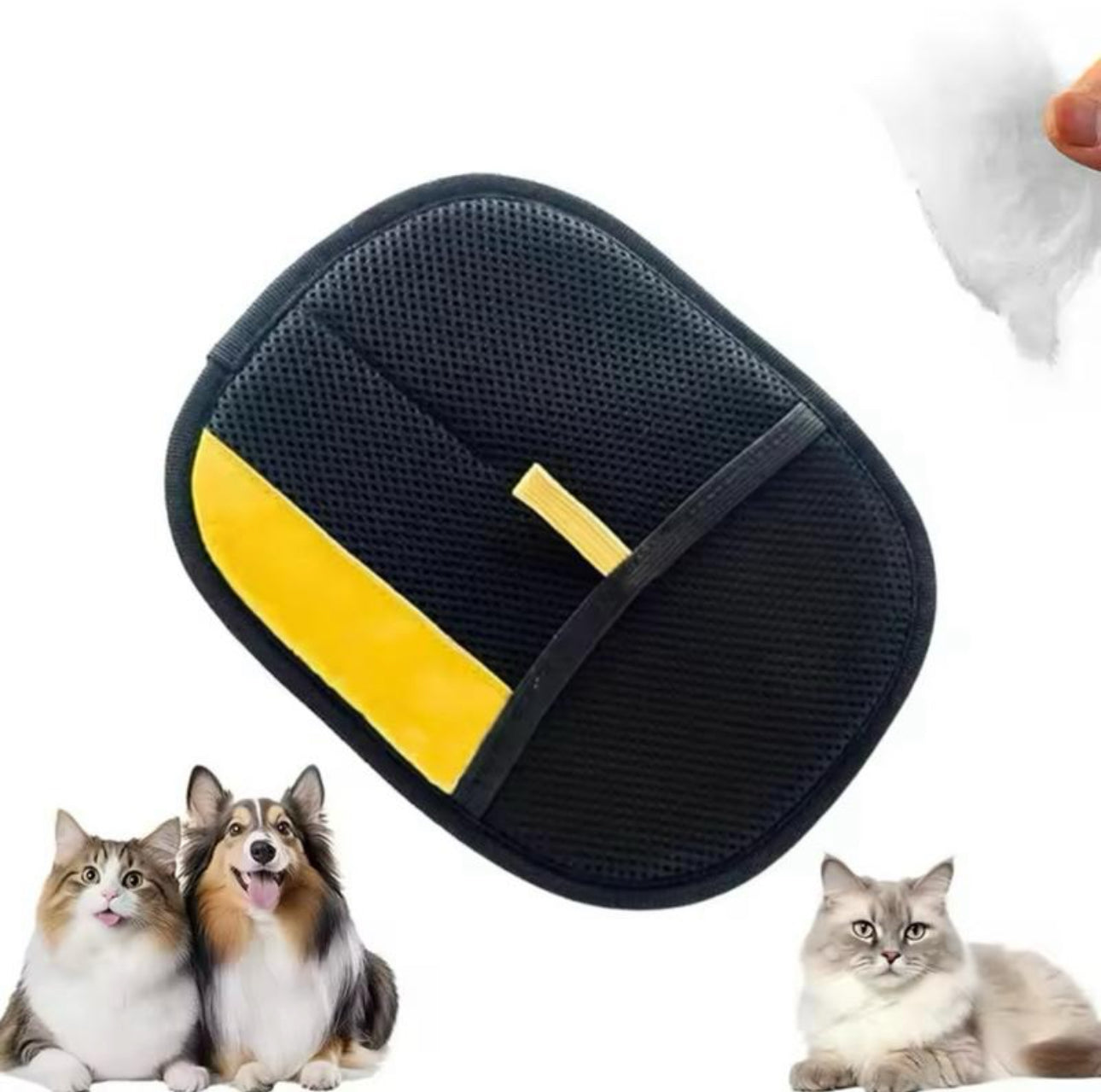 Pet Grooming Gloves Electrostatic Cleaning Brush for Efficient Hair Removal and Grooming