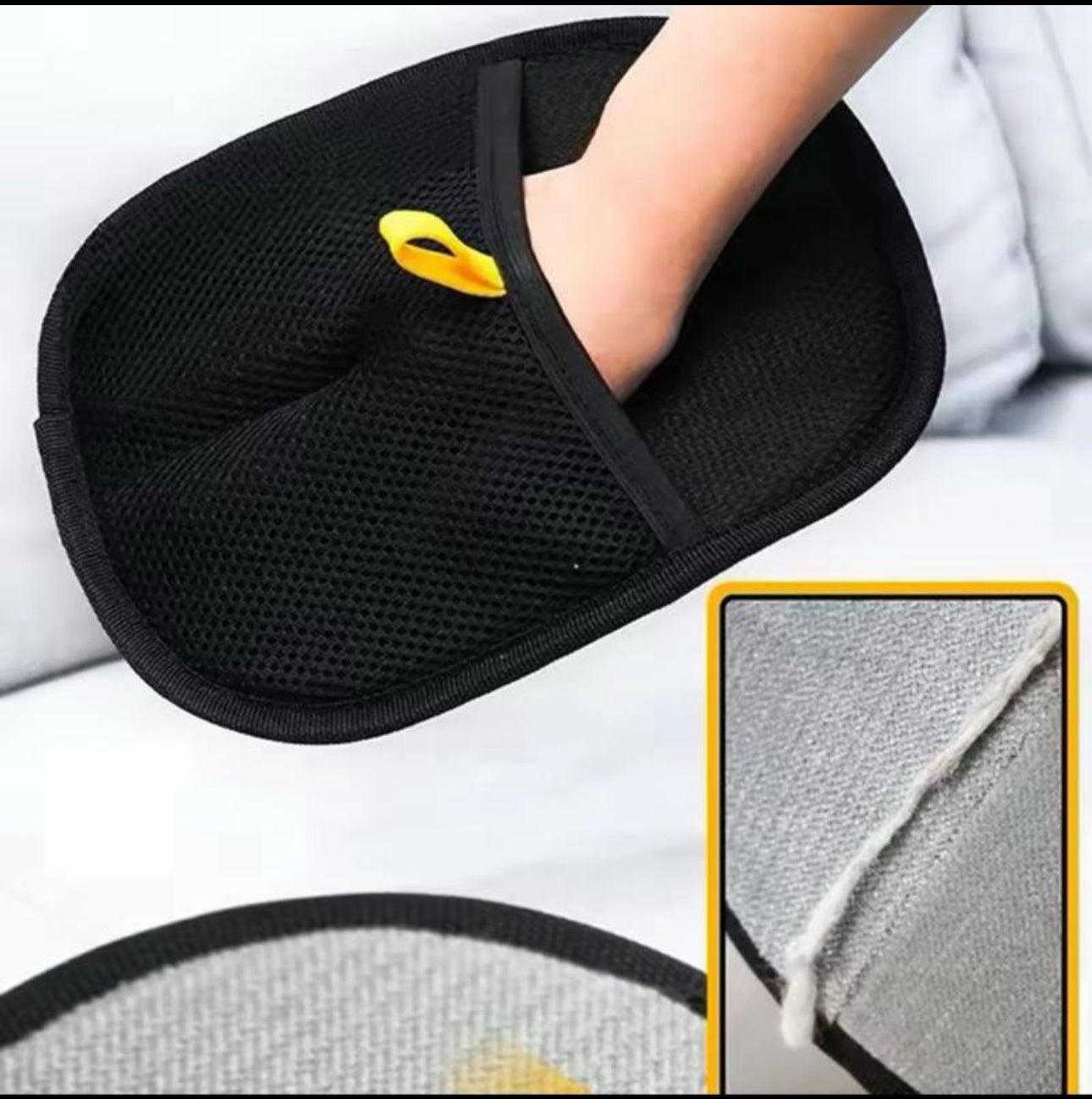 Pet Grooming Gloves Electrostatic Cleaning Brush for Efficient Hair Removal and Grooming