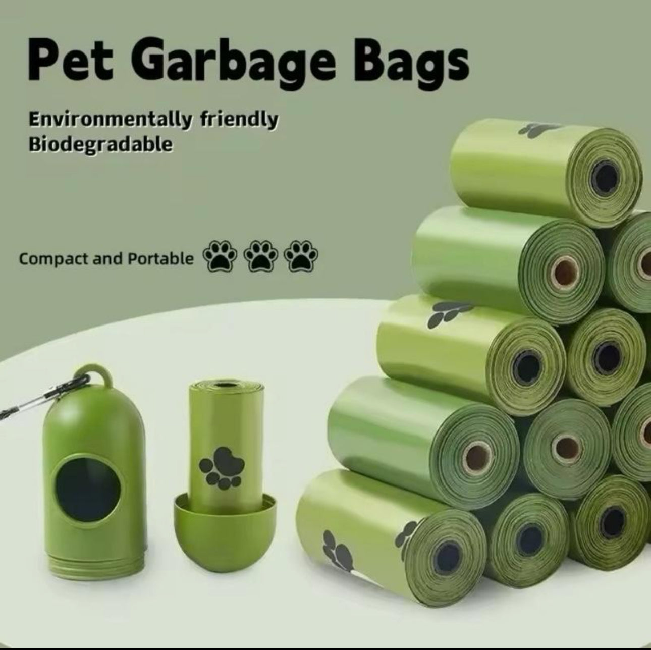 Pet safe eco friendly waste bags