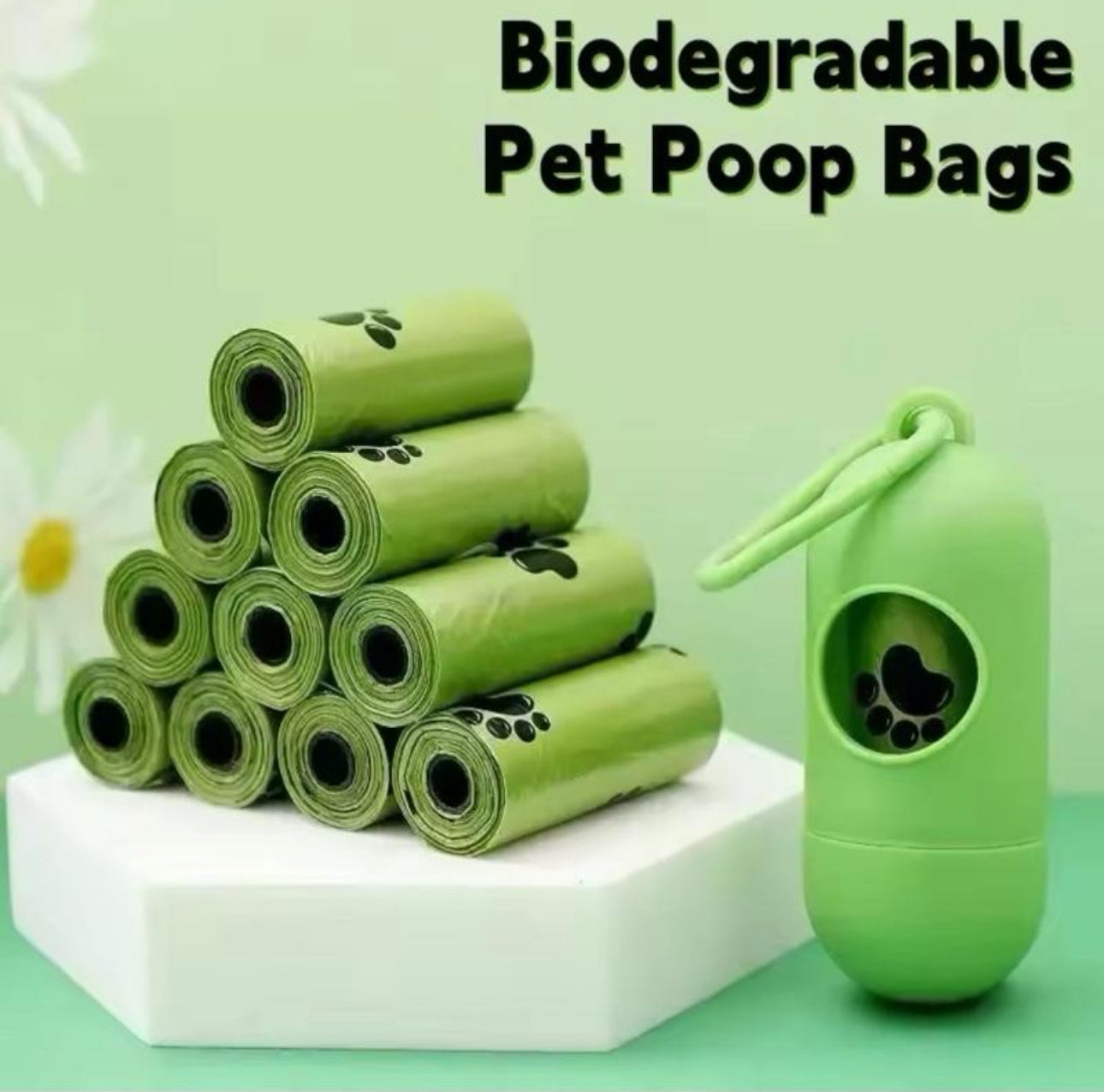 Pet safe eco friendly waste bags