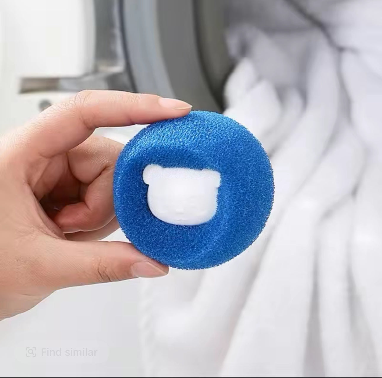 Laundry ball hair remover kit