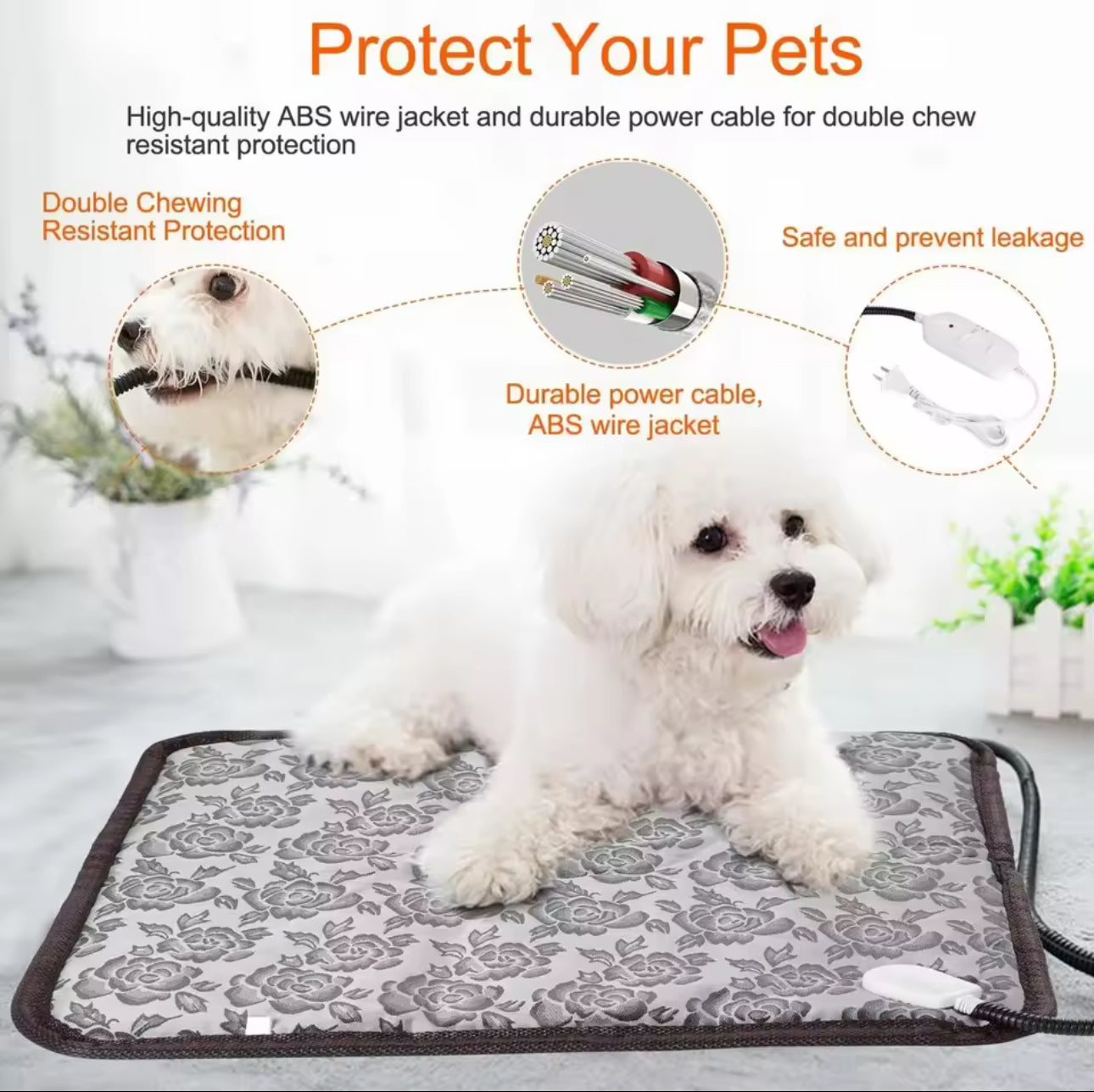 CozyPaws Heated Dog Mat